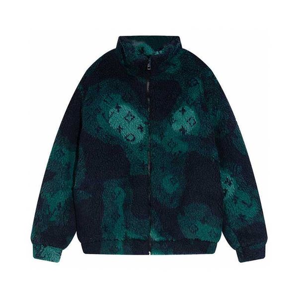 Herrenjacken 23ss Unisex-Rollkragenpullover aus Lammfell-Jacquard-Camouflage-Fleecejacke für Männer und Frauen. Großer Vorrat ist eingetroffen. Willkommen, um Ihre Bestellung aufzugeben. Größe MLXLXXL tw