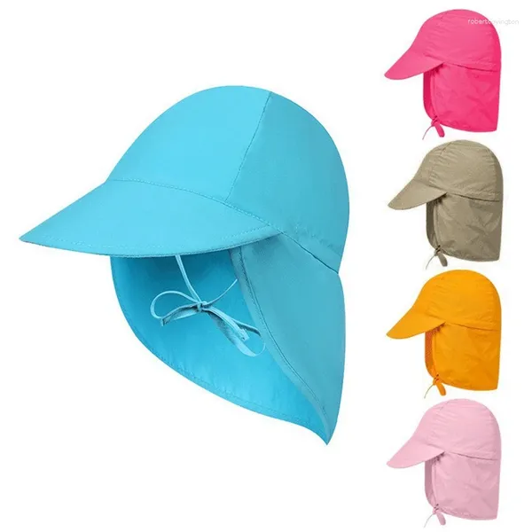 Berretti Cappello da sole per bebè Berretto estivo regolabile per ragazzi Viaggio Spiaggia Ragazza Accessori per neonati Cappelli per bambini