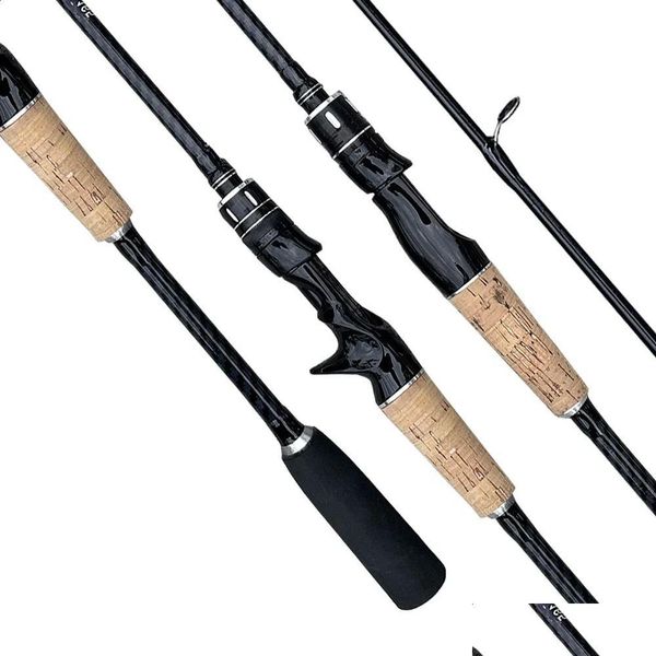 Canne da pesca per barche Canna in carbonio 1.8M 1.65M Ml Spinning veloce Casting 2 sezioni Esca Trota Spigola 8-25G 240122 Drop Delivery Sport all'aperto Otr6W