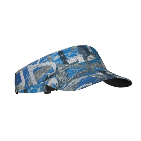 Береты, летняя воздушная шляпа от солнца для мужчин и женщин, регулируемый козырек с защитой от ультрафиолета, пустая спортивная винтажная синяя кепка с музыкальными нотами, солнцезащитная кепка