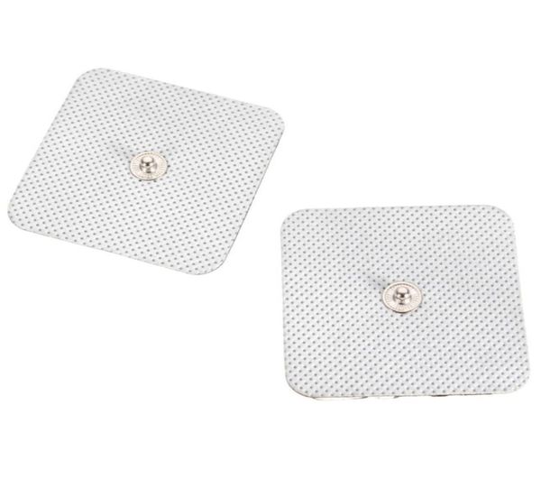 10 pares de substituição eletro massageador acupuntura corpo massageador almofadas 55cm dezenas ems almofada máquina de emagrecimento terapia pads2498946