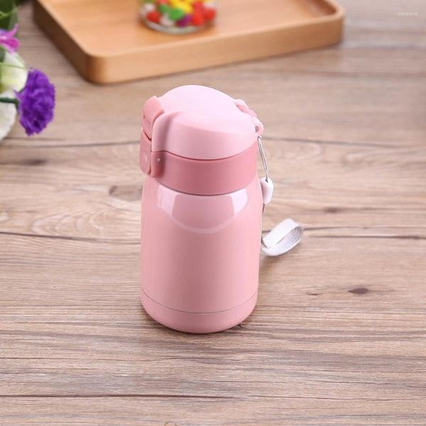 Wasserflaschen 200 ml Mini Edelstahl Doppelwandige Vakuumisolierte Tasse Kind Thermoflasche Bürobecher Für Mädchen Kinder