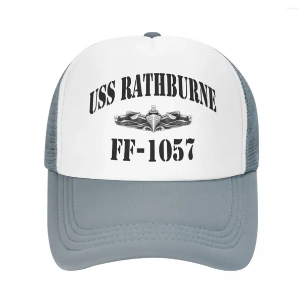 Ball Caps USS Rathburne (FF-1057) Geminin Mağazası Beyzbol Kapağı Noel Şapkası Kabarık Doğum Günü Erkek Kadınlar