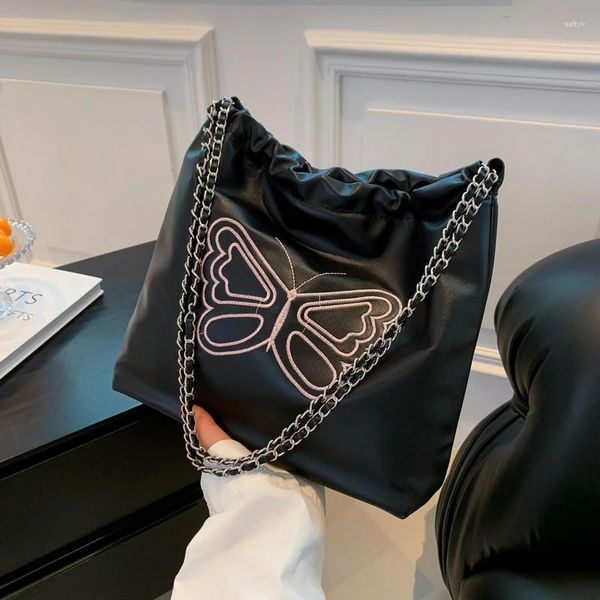 Abendtaschen Mode Luxus Schmetterling Muster Designer Frauen Kette Schulter Umhängetasche Frau Dame Tote Handtasche Geldbörse Satchel Messenger