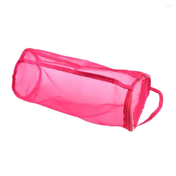 Borse portaoggetti Borsa leggera per filati per maglieria Tote Organizer Portaoggetti Taglia L (Rosa rossa)