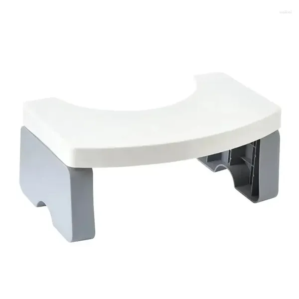 Tapetes de banho A1289ZXW Branco Step Stool Adultos Idosos Banheiro Banheiro Baixo Pé Plástico Tabouret Plastique Pequeno Footstool