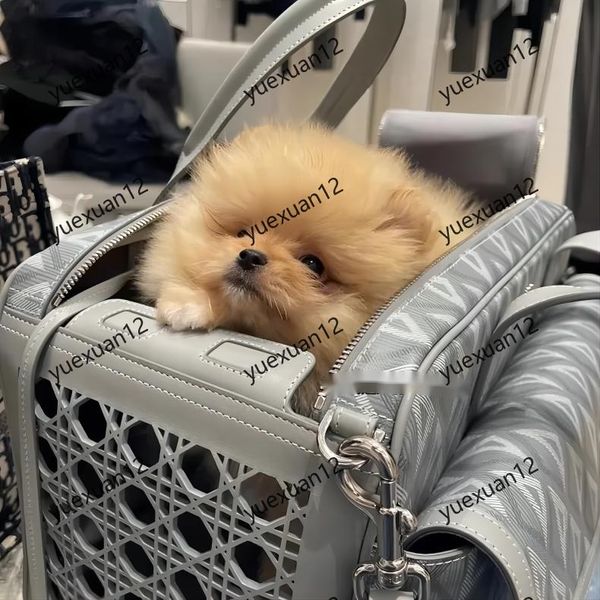 YUEXUAN Borsa firmata Nuova borsa portatile traspirante per cani e gatti Borsa per animali domestici per gite Forniture per animali Borsa a tracolla per animali domestici di moda Borsa a tracolla per donna Borsa di lusso all'ingrosso