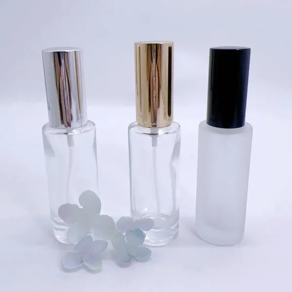 Flaschen, die 50 ml klare, leere, runde Glasdiffusorflasche mit Sprühkappe verkaufen