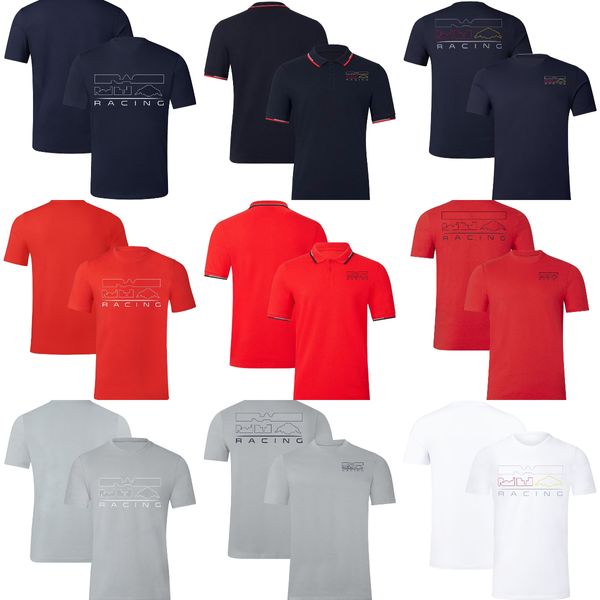 2024 Neues F1 Racing T-Shirt Formel 1 Fahrer Fans Polo-Shirts T-Shirts Sommer Extrem Sport Casual Herren T-Shirt Frauen Jersey Tops