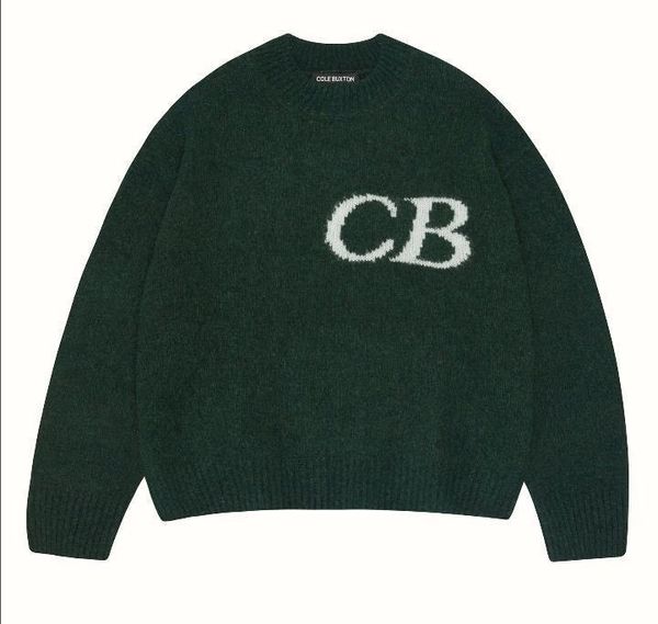 Camisolas masculinos Cole Buxton Capuz Carta Jacquard Sweethirts Mengs Mulheres Mulheres de alta qualidade Cole Buxton Knit Sweater UE Tamanho S-XL 59