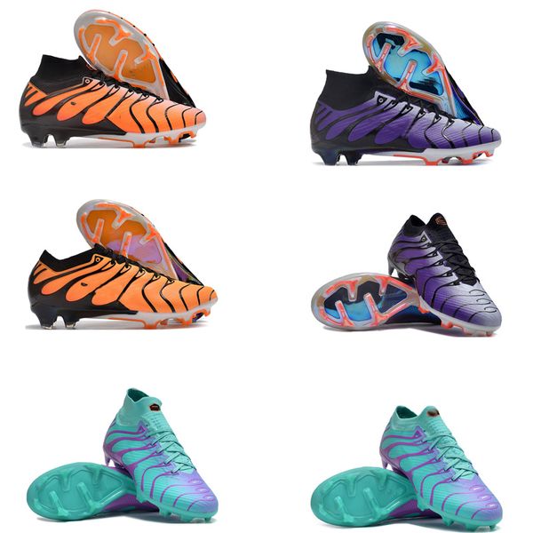 Herren-Fußballschuhe Jinyida rutschfeste orangefarbene StiefelStollen Mercurial Elite XXV FG Jugend lila Trainingsstiefel Speed Anniversary Fußballschuh