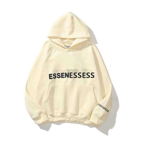 Ess Designer Hooded 1977 Hoodie Bedruckter Buchstabe Pullover Sweatshirts Mode Essentialclothing Paare Essentialhoodies 90m13 BJ2E