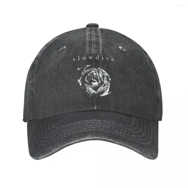 Ball Caps Moda Slowdive Band Dagger Beyzbol UNISEX tarzı Sıkıntılı Pamuk Snapback Cap Jesus ve Mary Zincir Açık Hava Şapkası