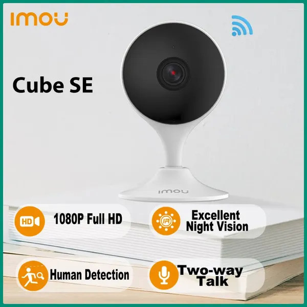 Dahua IMOU Cue SE 720P Visione notturna Rilevamento umano Telecamera interna Conversazione bidirezionale Monitor ONVIF SD integrato Wifi Sorveglianza