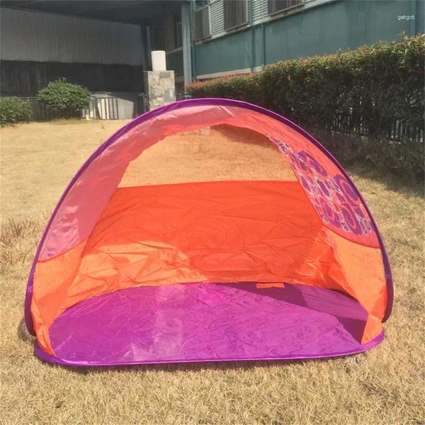 Zelte und Unterstände Up-Zelt-Sonnenschutz, Mehrzweck-Automatik-UV-Schutz mit Aufbewahrungstasche, Strandschatten für Garten, Familie, ca