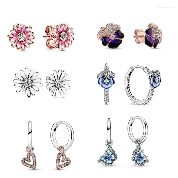 Brincos de parafuso prisioneiro 2024 vendendo jóias femininas anel de casamento 925 prata charme grânulo pulseira diy aniversário comemorativo luxo g