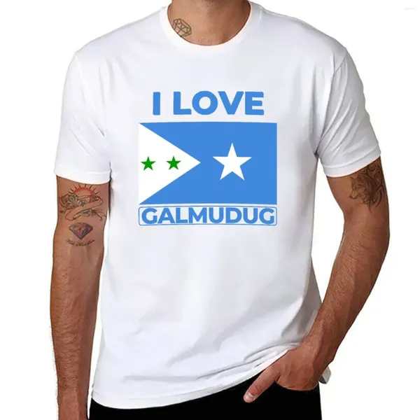 Мужские топы на бретелях, футболка Galmudug State, одежда в стиле аниме, футболка на заказ, простые черные рубашки большого размера для мужчин