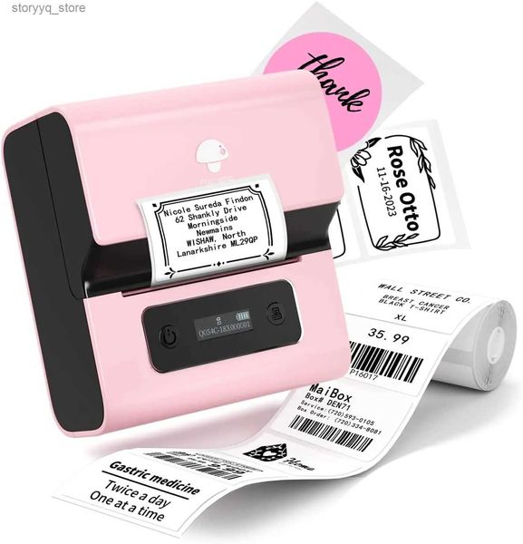 Etichette Tag Phomemo M221 Stampante termica per etichette wireless Adesivo Mini stampante per codici a barre Etichettatrice Bluetooth Stampanti per cartellini del prezzo APP gratuita Q240217