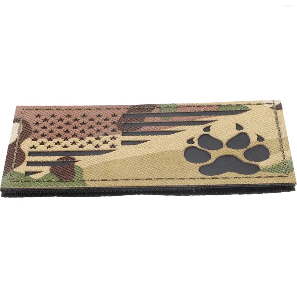 Coleiras para cães, remendo com alça pegajosa, apliques, colete, remendos decorativos, etiquetas bordadas para animais de estimação