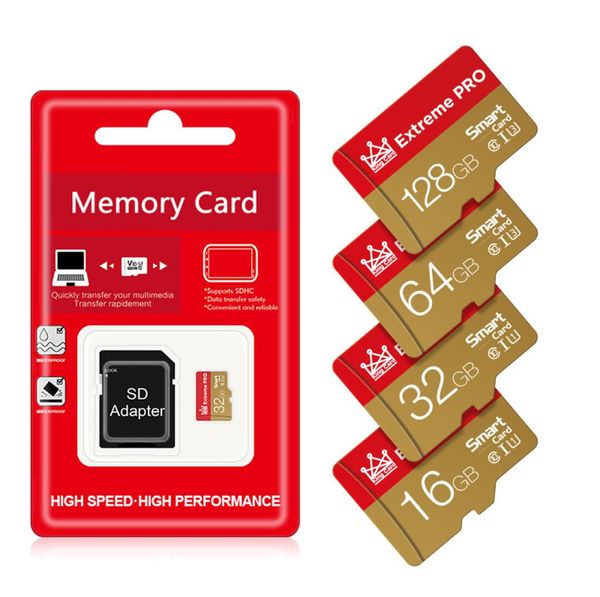 Micro-SD-Karte, Flash-Speicherkarten, 128 GB, 64 GB, 256 GB, 512 GB, 32 GB, 128 GB, MicroSD, Klasse 10, hohe Geschwindigkeit, 8441019