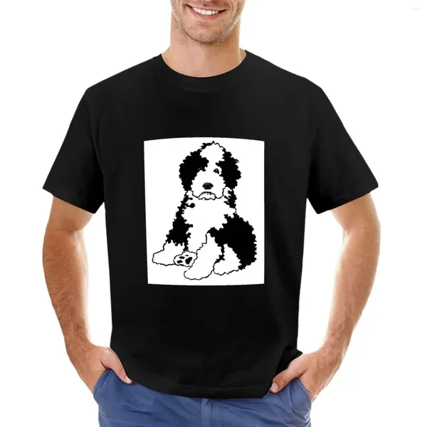 Canotte da uomo T-shirt di razza canina Sheepadoodle Abbigliamento anime T-shirt per tifosi sportivi Felpe Pacchetto grafico da uomo