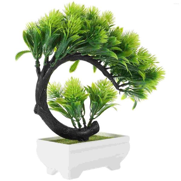 Dekorative Blumen Baum Dekor für Hof gefälschte Modell Topfpflanze Zimmerpflanzen Bonsai Dekoration Simulation künstlich realistisch