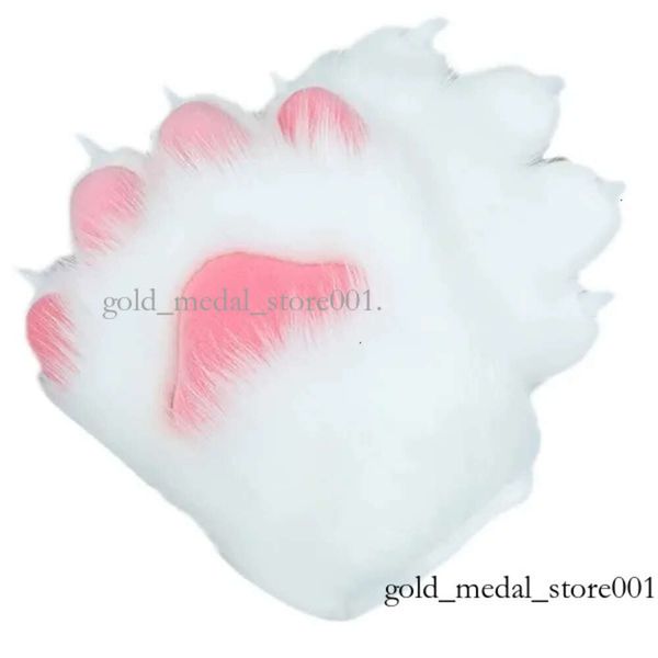 Guanti Pz Cartone animato Peluche Gatto Costume cosplay Unghie Artigli Guanti Pelosi Zampa a mano Guanti anime per raccontare storie 744