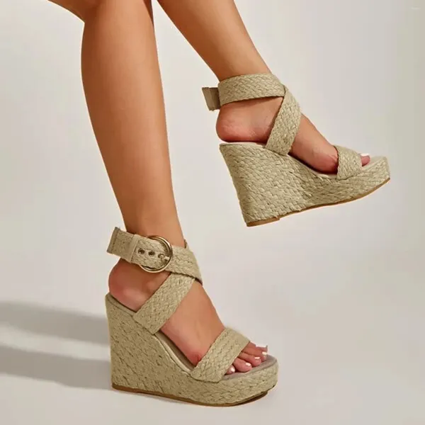 Zeppe Sandals cinghia Sandals Fashi