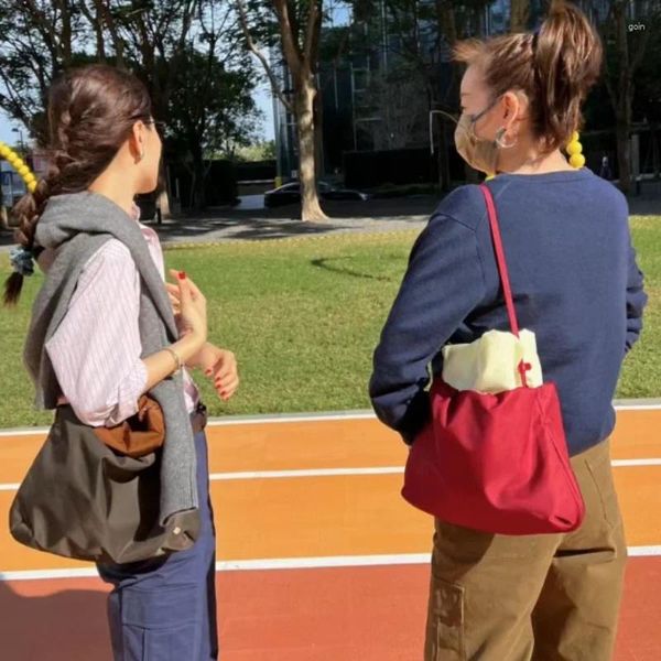 Sacos de noite moda grande capacidade feminina verão outono portátil bolsas feminina senhora do escritório bolsas viagem náilon bolsos mujer