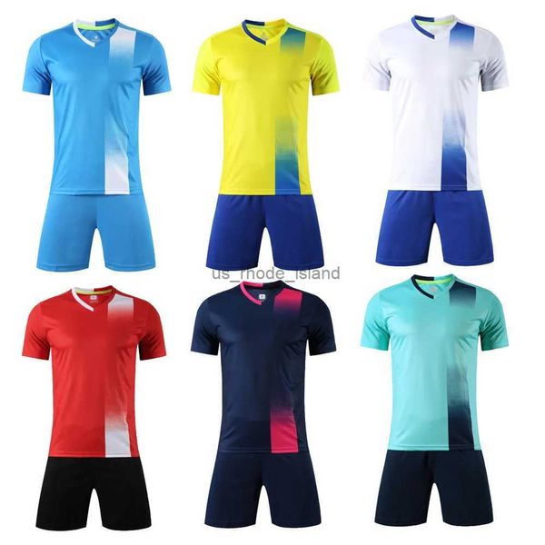 Maglie per adulti Maglia da calcio per bambini Uomo Ragazzo Personalizza uniformi da calcio Kit Abbigliamento sportivo Donna Futsal Abbigliamento sportivo Tuta da allenamento Bambino