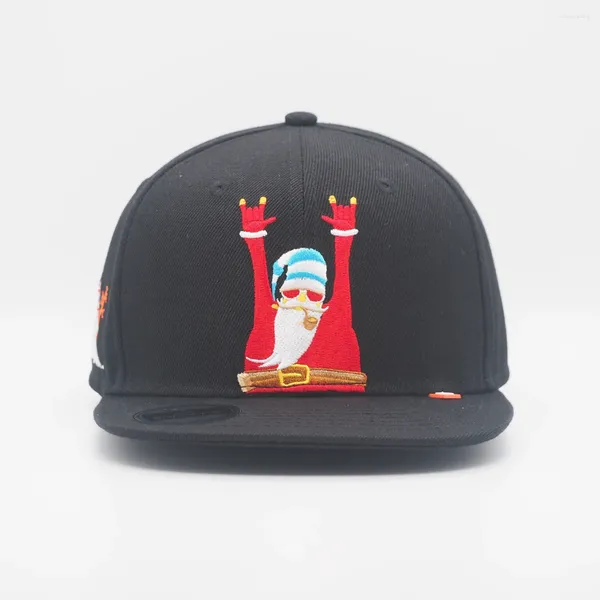Ball Caps Nifty Snapback Cap Oh X-Mas Beyzbol Şapkası Santa Nakış Alman araba sokak Calture İlham Marka Merkezi Markası