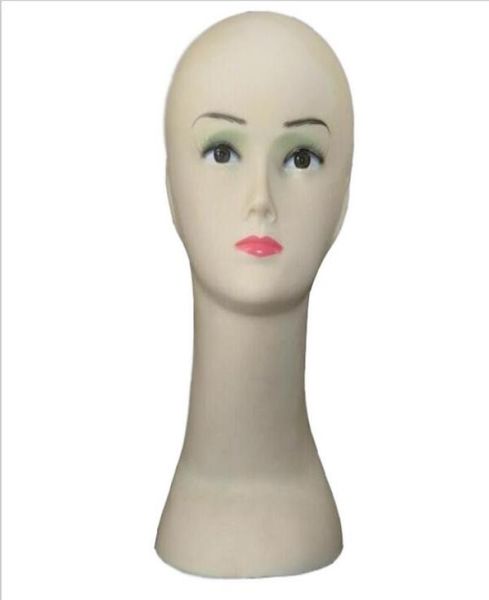 Parrucca da esposizione con testa di manichino femminile, testa da allenamento, modello 1829949