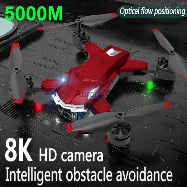 Drones Drone 5G GPS 8K Profissional HD Fotografia Aérea Evitar Obstáculos UAV Quatro Rotor Fluxo Óptico Localização RC Distância 5000M YQ240217