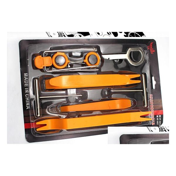 Kit di riparazione automobilistica Pannello di rivestimento per camper per auto O Stereo Dash Refit Modanatura Rimuovi Installazione Pry Drop Consegna Automobili Moto Veicoli Dhp9W