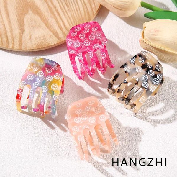 Fermagli per capelli HANGZHI Fermaglio piccolo colorato INES Giocoso copricapo carino Regalo per feste Accessori rosa per donne e ragazze