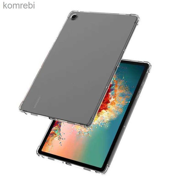 Samsung Galaxy için Tablet PC Kılıfları Çantalar A9+ 11 inç A9 için Şeffaf Kasa artı 11 Yumuşak TPU kapağı x210 x216L240217 için