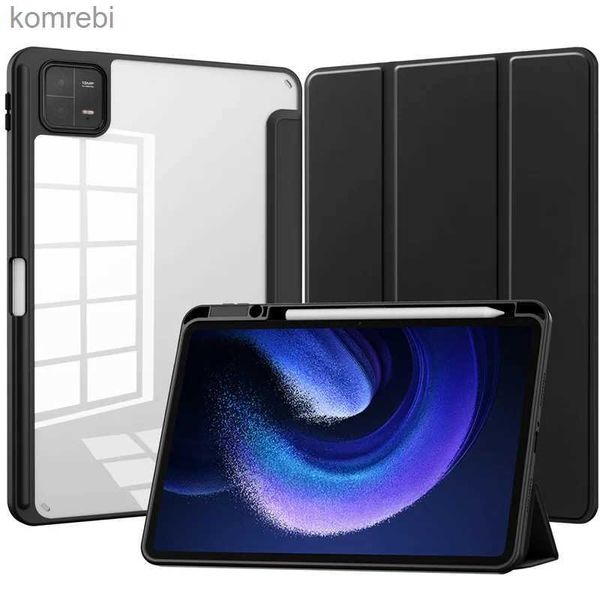 Tablet PC Fällen Taschen Für Redmi Pad SE 11 Zoll 2023 10 6 2022 Fall Magnet Tablet Ständer Abdeckung Für mi Pad 6 5 Pro 11 Bleistift Halter CasesL240217