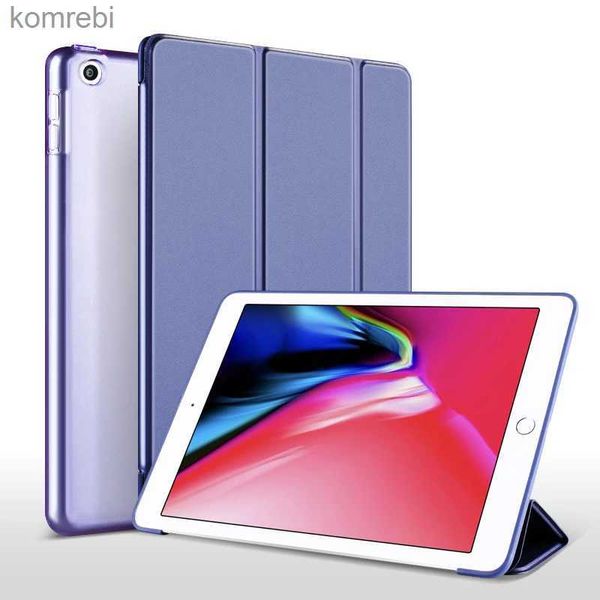 Capas para tablet PC Bolsas para iPad 5th 6th 9.7 Case iPad Air 1 Air 2 9.7 Pro 9.7 Smart PU Capa para Ipad Mini 1 2 3 7.9 4 5 mini 6 8.3 Stand Cases FundaL240217