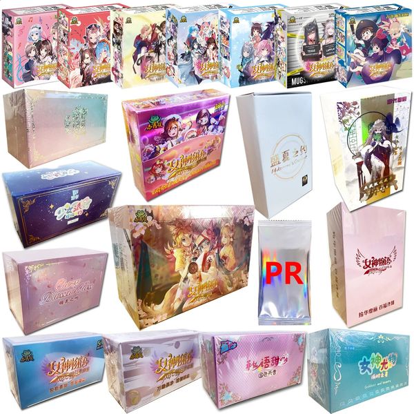 Tanrıça Hikaye Kartı Koleksiyonu Kız Part PR Anime Oyunları Booster Box Mayo Bikini Ziyafeti Doujin Toys ve Hobies Hediye 240202