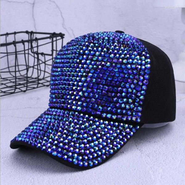 Бейсбольные кепки высокого качества, модная женская бейсболка со звездами и стразами, шляпа для взрослых, летние солнцезащитные повседневные шапки, женские Snapback