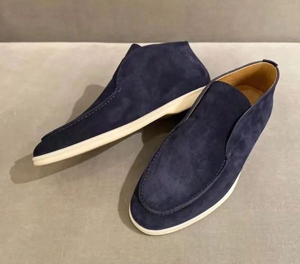 LP PIANAS Open Walk Scarpe da ginnastica in pelle scamosciata Scarpe da donna casual in pelle da coppia Slip-On da uomo Stivaletti da passeggio Stivaletti di lusso Designer desert boots calzature di fabbrica