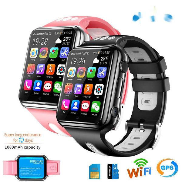 W5 5G GPS WiFi Konum Öğrenci/Kids Akıllı İzle Telefon Android Sistem Saat Uygulama Yükle Bluetooth Smartwatch 5G SIM KART