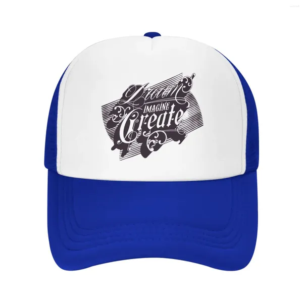 Bonés de bola sonho imagine criar boné de beisebol casquette chapéu para homens chapéus personalizados comer am