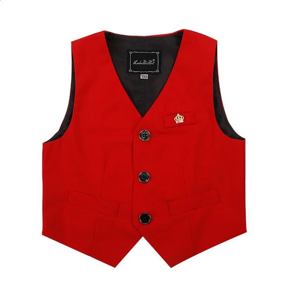 Gilet per ragazzo gentiluomo bambini spettacolo di danza del violino gilet bambino prestazioni smoking bambini 1 anno festa di compleanno abiti da sposa 240130