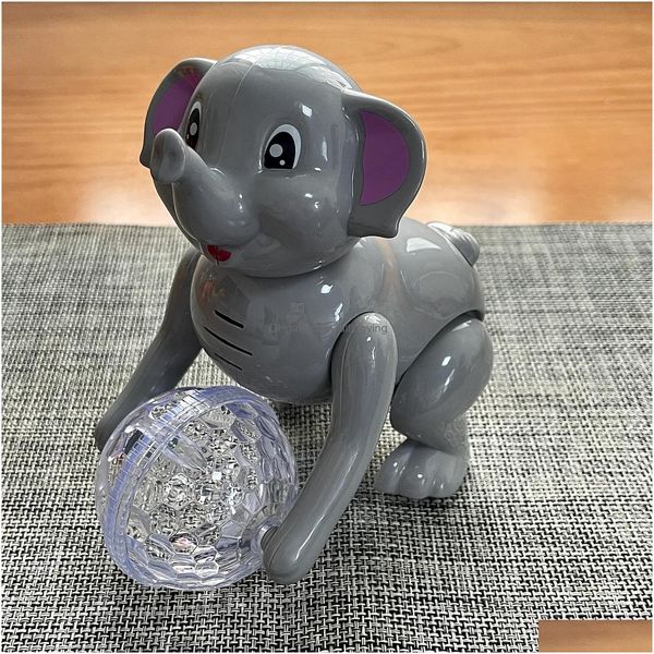 Toy Walkie Talkies Zoo Run Sound Dazzle Electric 6 Tiere Baby S Bühnenlichter Musik Spaß und Begleiter Gesang Geeignete Geschenke für Kinder Dhfnp