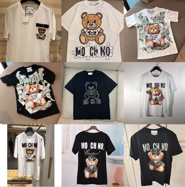 Tasarımcılar Erkek Kadın Tişörtleri Tshirts Moda Mektubu Baskı Kısa Kollu Lady Tees S Rahat Kıyafetler Üstler T-Shirt