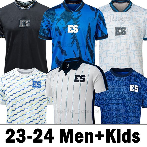 2023 2024 El SaLvaDor squadra nazionale di calcio maglie da calcio 23 24 Eriq Zavaleta Amando Moreno Alex Roldan Darwin Ceren Narciso magliette da calcio a maniche lunghe da uomo