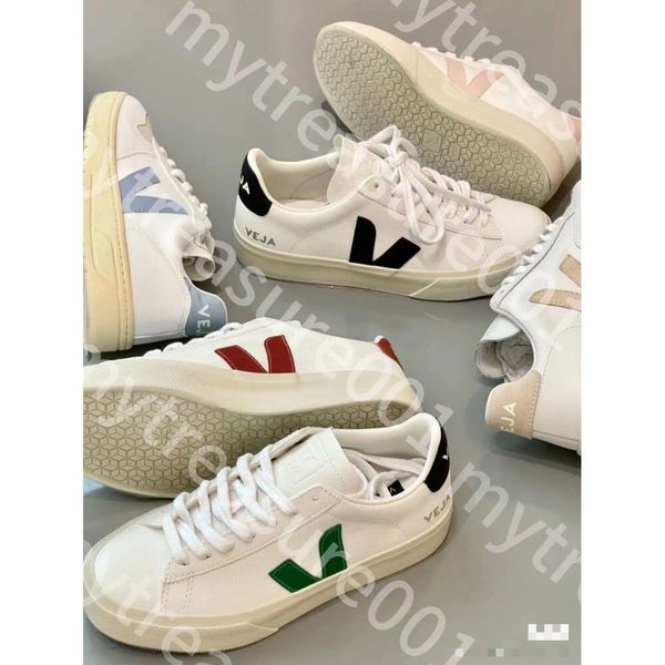 Casual Vejay 2005 French Brazil Green Earth Green Low-Carbon Life V Organic Cotton Flats Platform Sneakers Women Classic White Designer Shoes Mens Trainers 450