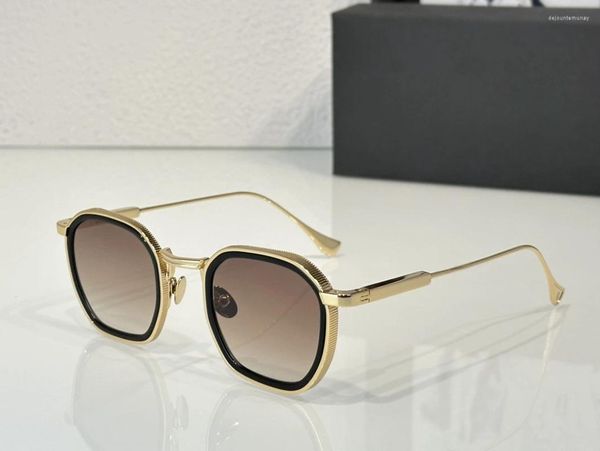 Güneş gözlüğü şık vintage klasik oval premium alaşım gözlükler erkekler kadınlar şık optik yüksek kalite