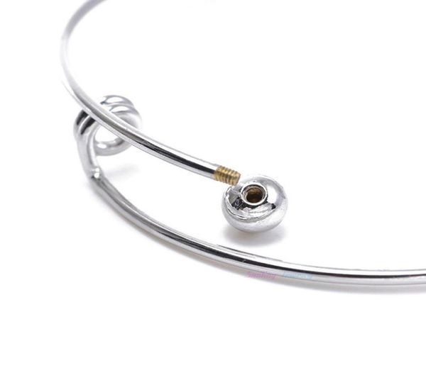 Alta qualidade banhado a prata moda expansível fio pulseira pulseiras jóias diy ajustável8115334